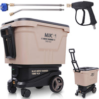 MJJC [ムーブウォッシャー タンク] ポータブル 高圧洗浄機 コードレス 大容量 28L タンク