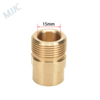 V3.0 ショートガンPRO 用 M22オス軸径15mm用  高圧ホース用アダプター