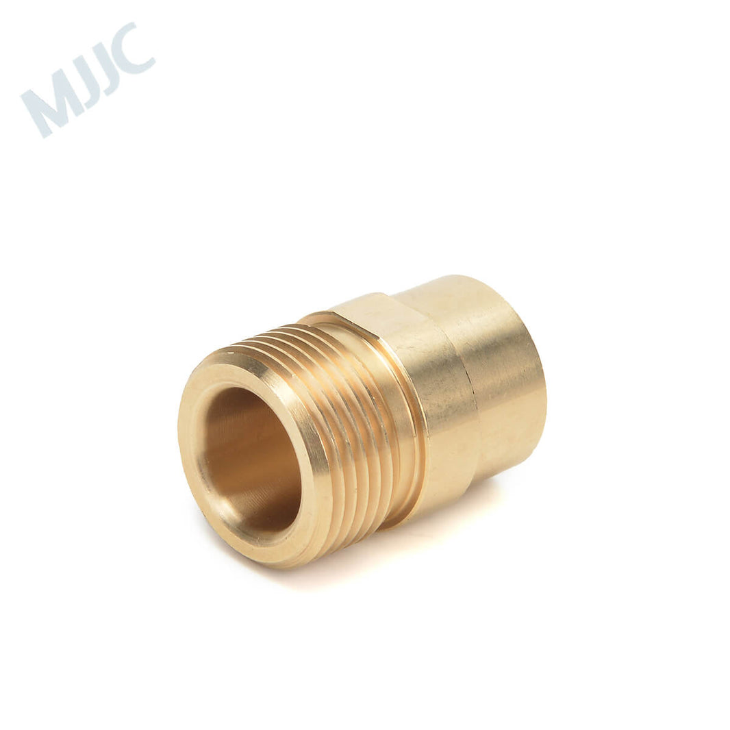 V3.0 ショートガンPRO 用 M22オス軸径15mm用  高圧ホース用アダプター