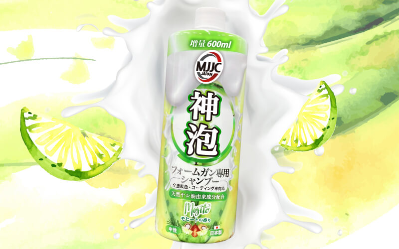 神泡フレグランスシャンプー（モヒートの香り）