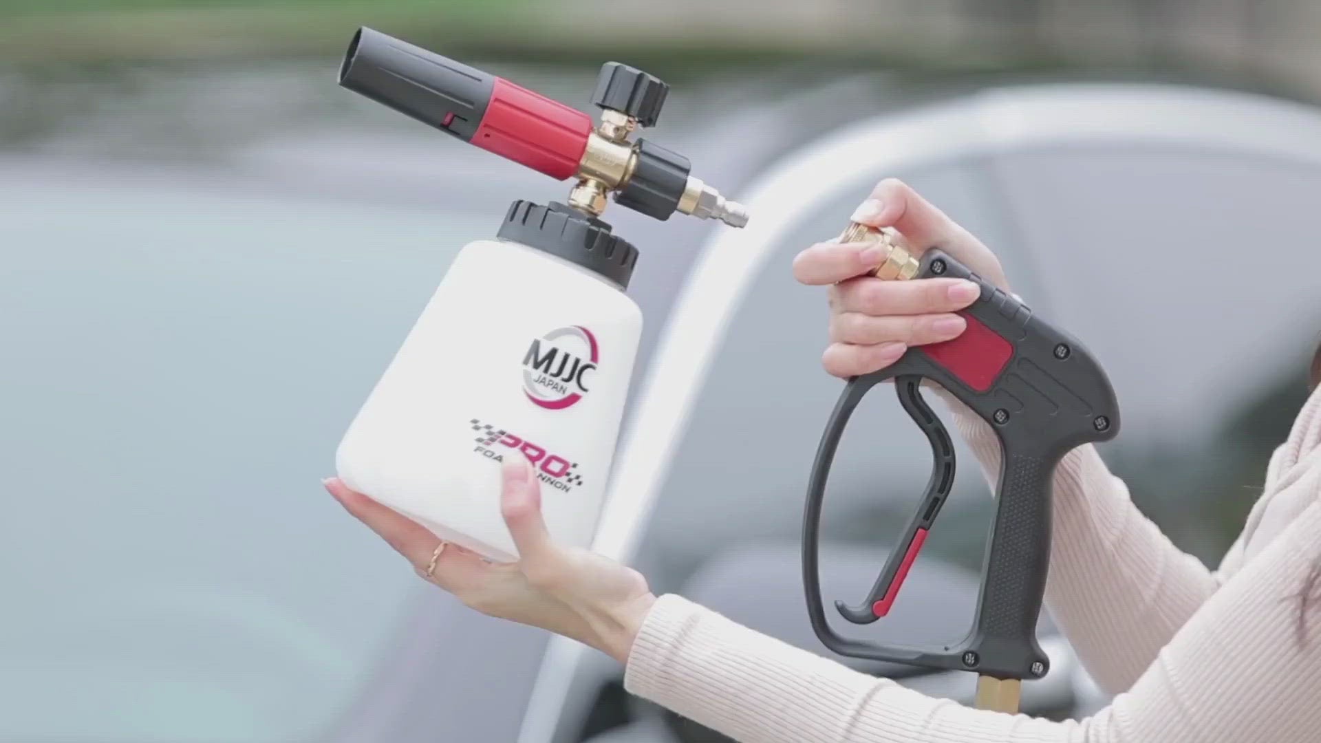 MJJC JAPAN | 泡洗車用フォームガン。ケルヒャーなど各社高圧