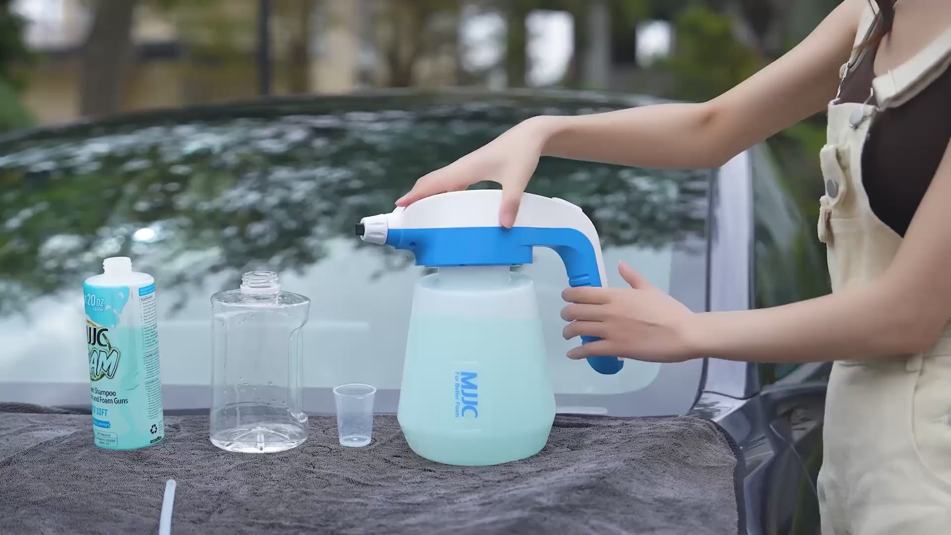 MJJC JAPAN | 泡洗車用フォームガン。ケルヒャーなど各社高圧