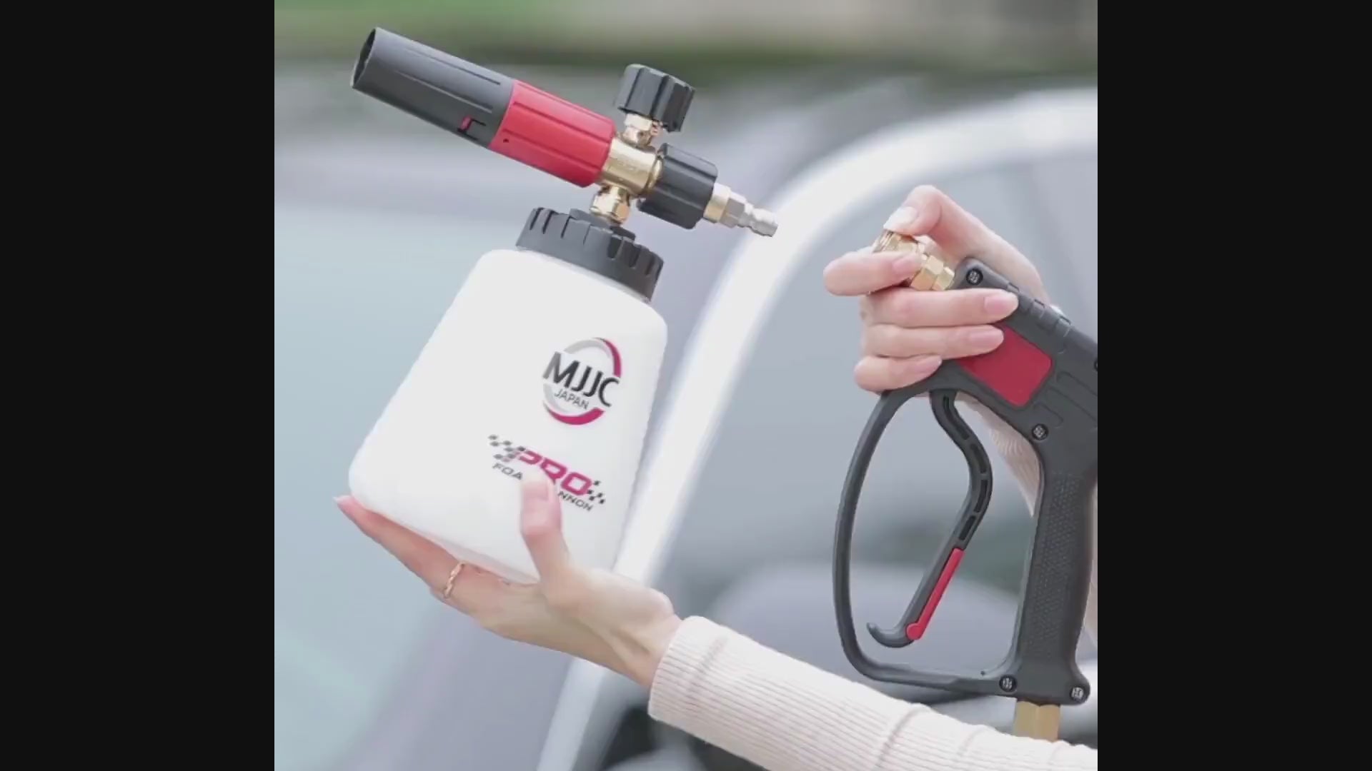 MJJC JAPAN | 泡洗車用フォームガン。ケルヒャーなど各社高圧